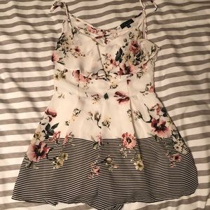 Francesca’s Floral Romper